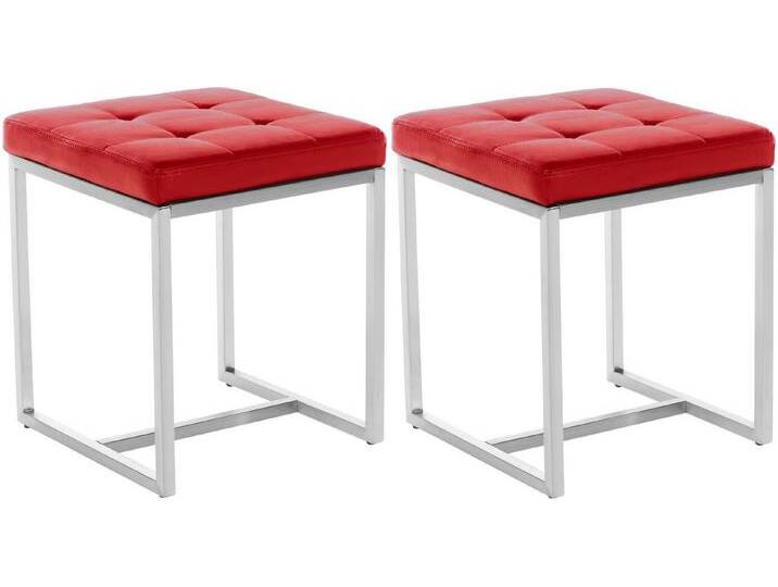 CLP Bistrostuhl 2er Set Edelstahl Sitzhocker Barci CLP Bistrostuhl 2er Set Edelstahl Sitzhocker Barci von OTTO