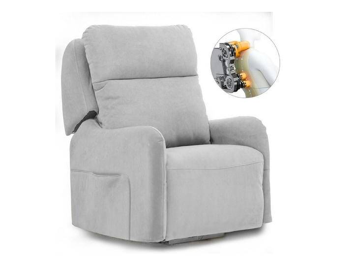COMHOMA Massagesessel Elektrischer Relaxsessel mit Power Lift, SL-Massagefunktion, grau, Grau von OTTO
