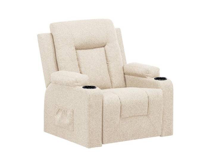COMHOMA Relaxsessel TV-Sessel Liegesessel Fernsehsessel mit Liegefunktion, mit Wippfunktion und Relaxfunktion, beige, stoff, beige COMHOMA Relaxsessel TV-Sessel Liegesessel Fernsehsessel mit Liegefunktion, mit Wippfunktion und Relaxfunktion, beige, stoff, beige von OTTO