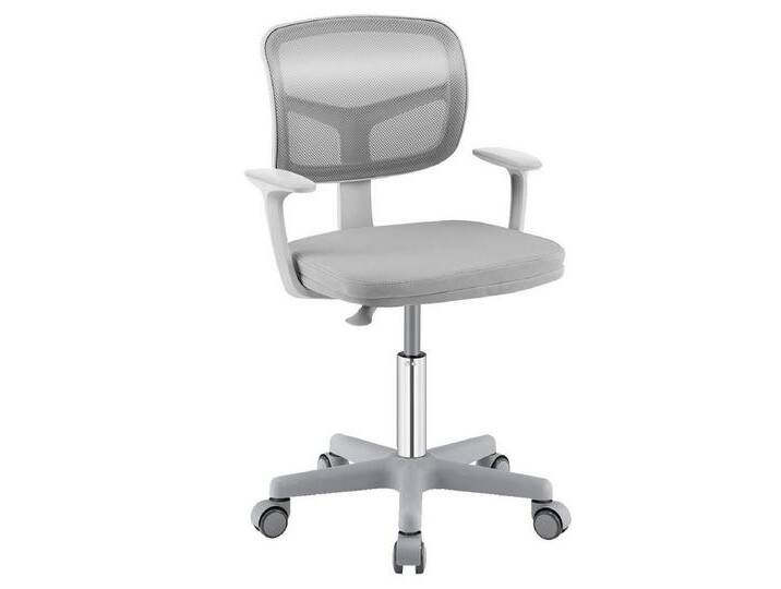 COSTWAY Drehstuhl Kinder Schreibtischstuhl, höhenverstellbar, von 3-10 Jahre, grau, grau von OTTO