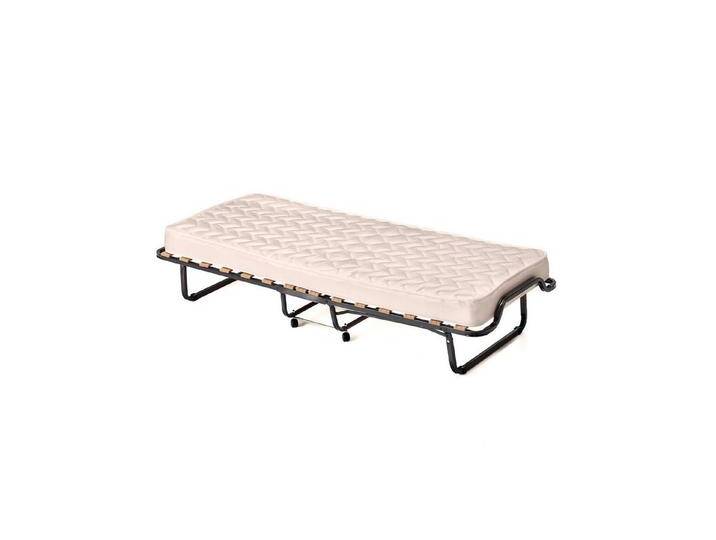 COSTWAY Gästebett 80x200cm Klappbar, mit Matratze aus Memory Schaum, Rollen, beige von OTTO