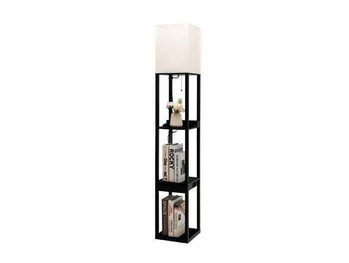 COSTWAY Stehlampe, LED wechselbar, mit 3-Ebenen und USB-Anschluss, beige schwarz COSTWAY Stehlampe, LED wechselbar, mit 3-Ebenen und USB-Anschluss, beige schwarz von OTTO