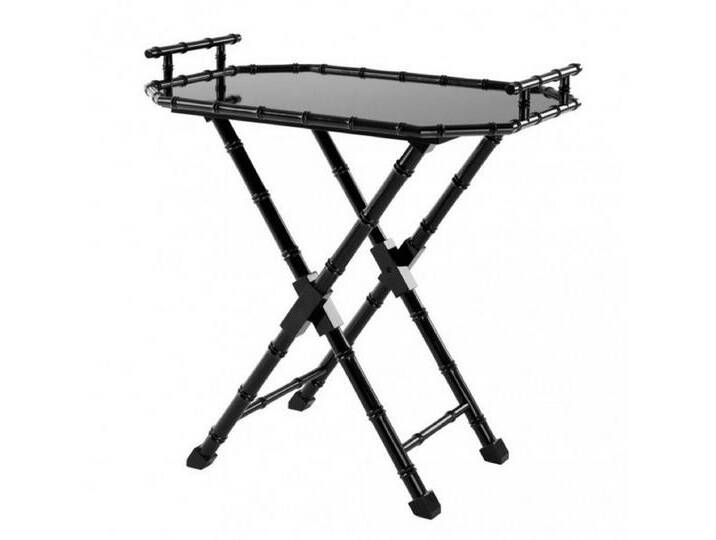 Casa Padrino Bartisch Luxus Bar Tisch Schwarz Bambus Design mit abnehmbaren Tablett Schwarz hochglanz - Neoklassisch - Hotel Restaurant Möbel Casa Padrino Bartisch Luxus Bar Tisch Schwarz Bambus Design mit abnehmbaren Tablett Schwarz hochglanz - Neoklassisch - Hotel Restaurant Möbel von OTTO