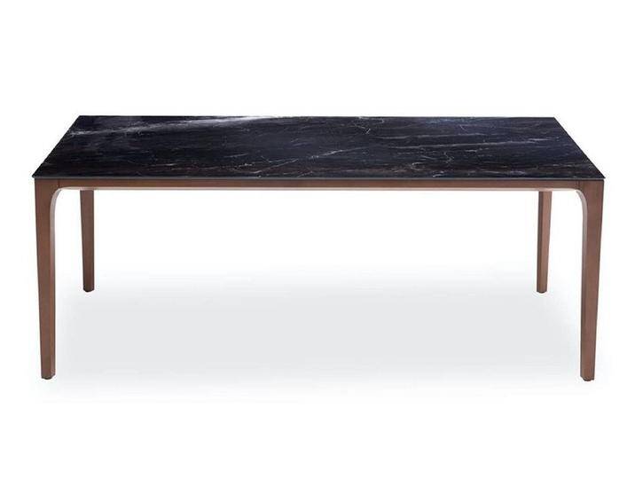 Casa Padrino Esstisch Luxus Designer Esstisch mit Glasplatte in Halb Edelstein Optik - High Class Esszimmer Tisch Casa Padrino Esstisch Luxus Designer Esstisch mit Glasplatte in Halb Edelstein Optik - High Class Esszimmer Tisch von OTTO