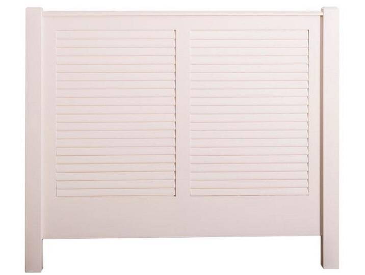 Casa Padrino Holzbett Massivholz Bett-Kopfteil Cremefarben 160 x H. 126 cm - Schlafzimmermöbel im Landhausstil Casa Padrino Holzbett Massivholz Bett-Kopfteil Cremefarben 160 x H. 126 cm - Schlafzimmermöbel im Landhausstil von OTTO