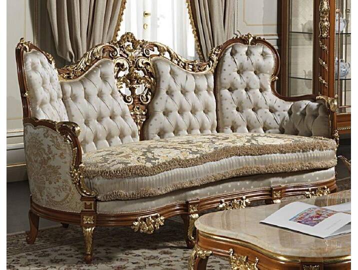 Casa Padrino Sofa Luxus Barock Sofa Creme / Silber / Braun / Gold - Edles handgefertigtes Wohnzimmer Sofa mit elegantem Muster - Hotel Möbel - Schloss Möbel - Luxus Qualität - Made in Italy Casa Padrino Sofa Luxus Barock Sofa Creme / Silber / Braun / Gold - Edles handgefertigtes Wohnzimmer Sofa mit elegantem Muster - Hotel Möbel - Schloss Möbel - Luxus Qualität - Made in Italy von OTTO