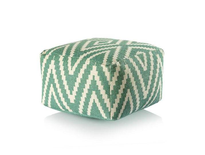 Casamia Pouf Fusshocker Pouf Sitzwürfel Kelim 50x35x50cm Bodenkissen Baumwolle, mint von OTTO