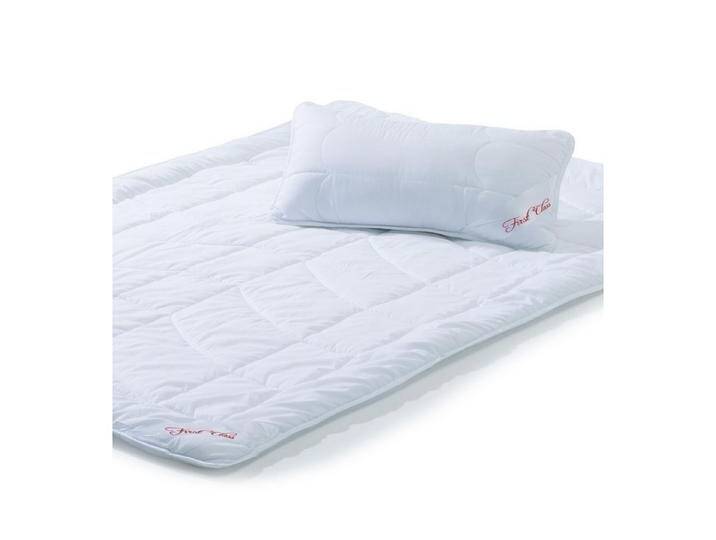 CelinaTex Bettdecke, Kopfkissen + Topper First Class Mikrofaser Ganzjahr Decke 1x225x220cm +Kissen 2x40x80cm, weiß, 3 St. von OTTO