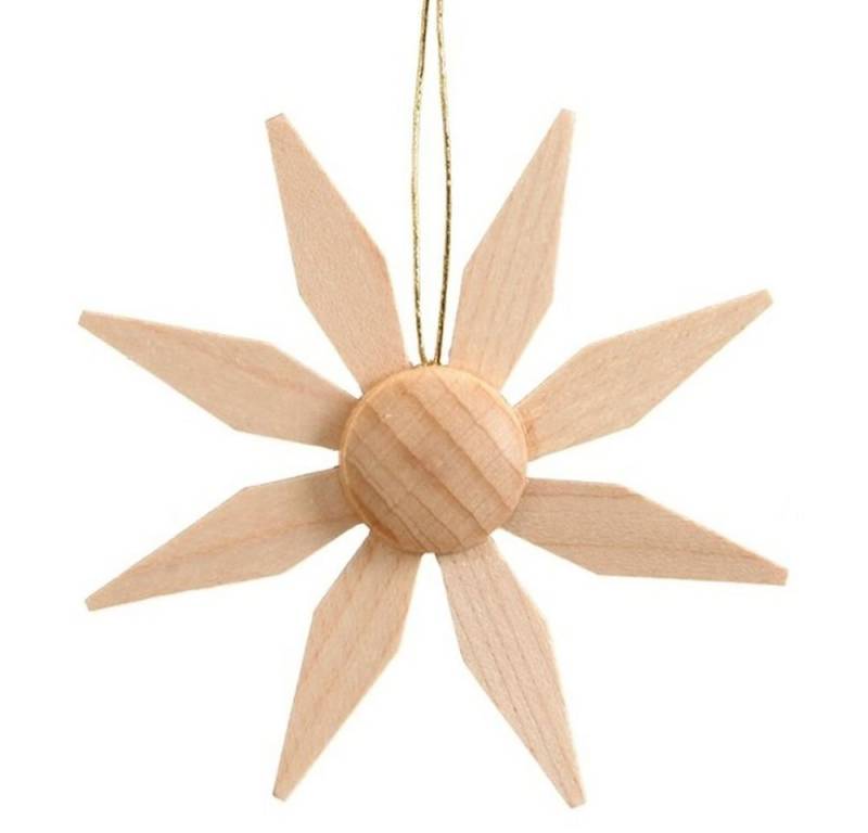 Christbaumschmuck Christbaumschmuck Weihnachtsstern Natur Ø 7cm NEU von OTTO