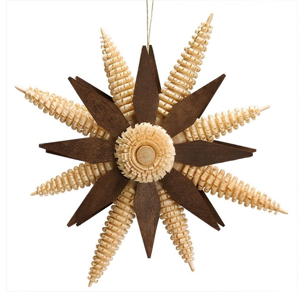 Christbaumschmuck Christbaumschmuck mit Ringelbäumchen & Kieferblätter Natur/Braun Ø von OTTO