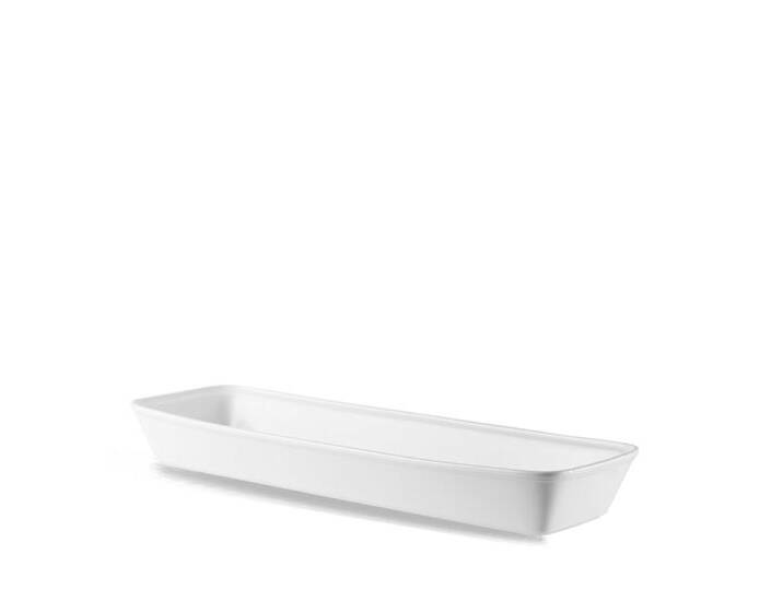 Churchill Tablett Super Vitrified Counter Serve Rechteckige Backform, Porzellan, weiß Churchill Tablett Super Vitrified Counter Serve Rechteckige Backform, Porzellan, weiß von OTTO
