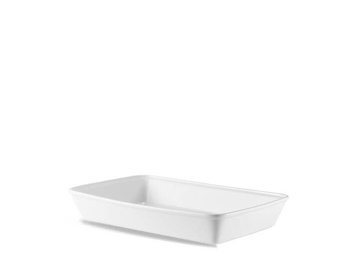 Churchill Tablett Super Vitrified Counter Serve Rechteckiger, Porzellan, weiß von OTTO