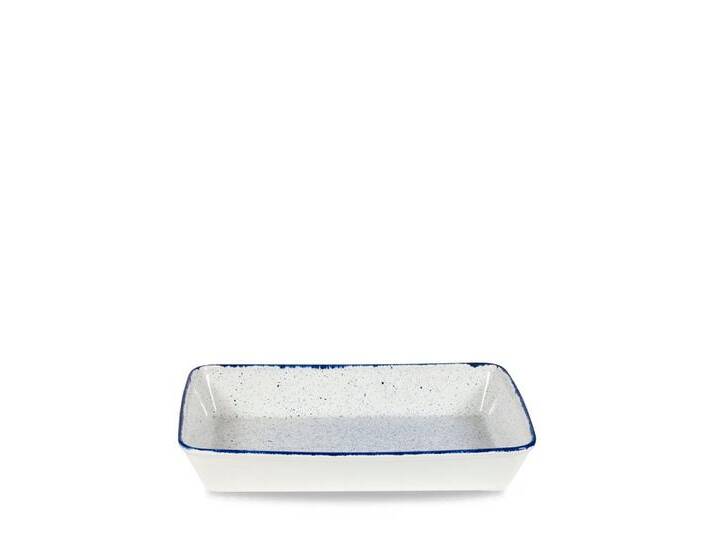 Churchill Tablett Super Vitrified Stonecast Indigo Buffetschale Rechteck, Porzellan, blau Churchill Tablett Super Vitrified Stonecast Indigo Buffetschale Rechteck, Porzellan, blau von OTTO