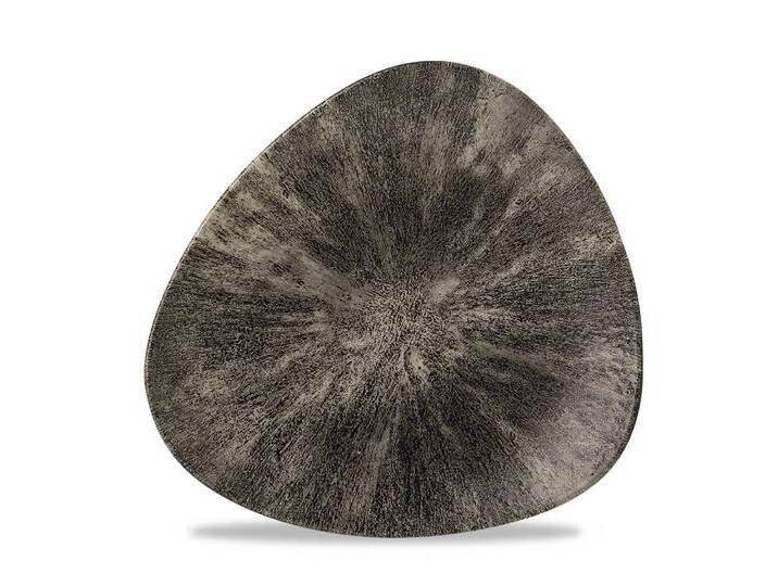 Churchill Teller Super Vitrified Studio Prints Stone Quartz Black Teller, schwarz von OTTO