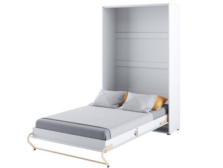 Compleo Schrankbett Vertical Wandklappbett Lenart CONCEPT PRO, funktionale Klappbett, Weiß Matt von OTTO