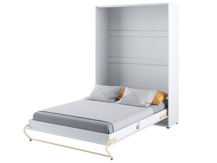Compleo Schrankbett Vertical Wandklappbett Lenart CONCEPT PRO, funktionale Klappbett, Weiß Matt von OTTO