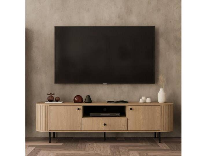Compleo TV-Schrank 180 cm breit Eiche cremona, Elegant design, Natural, Lowboard, braun, Eiche cremona Compleo TV-Schrank 180 cm breit Eiche cremona, Elegant design, Natural, Lowboard, braun, Eiche cremona von OTTO