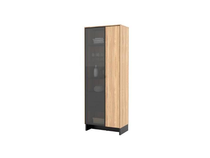 Compleo Vitrine PORTO, Standvitrine, Gehärtetes Glas, mit 2-Türig und 2 Schubladen Breite: 73 cm von OTTO