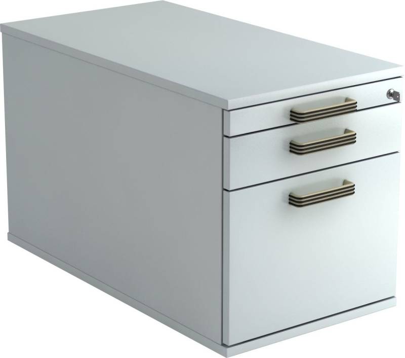 HAMMERBACHER Container Rollcontainer 80cm 1 Schub 1 Hängeregistratur Schloss Streifengriff Gr von HAMMERBACHER
