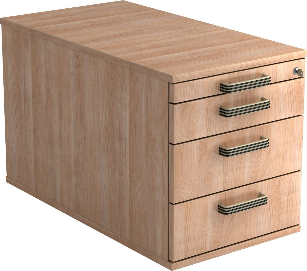 HAMMERBACHER Container Rollcontainer 80cm 3 Schub Schloss Streifengriff Nussbaum HAMMERBACHER Container Rollcontainer 80cm 3 Schub Schloss Streifengriff Nussbaum von HAMMERBACHER