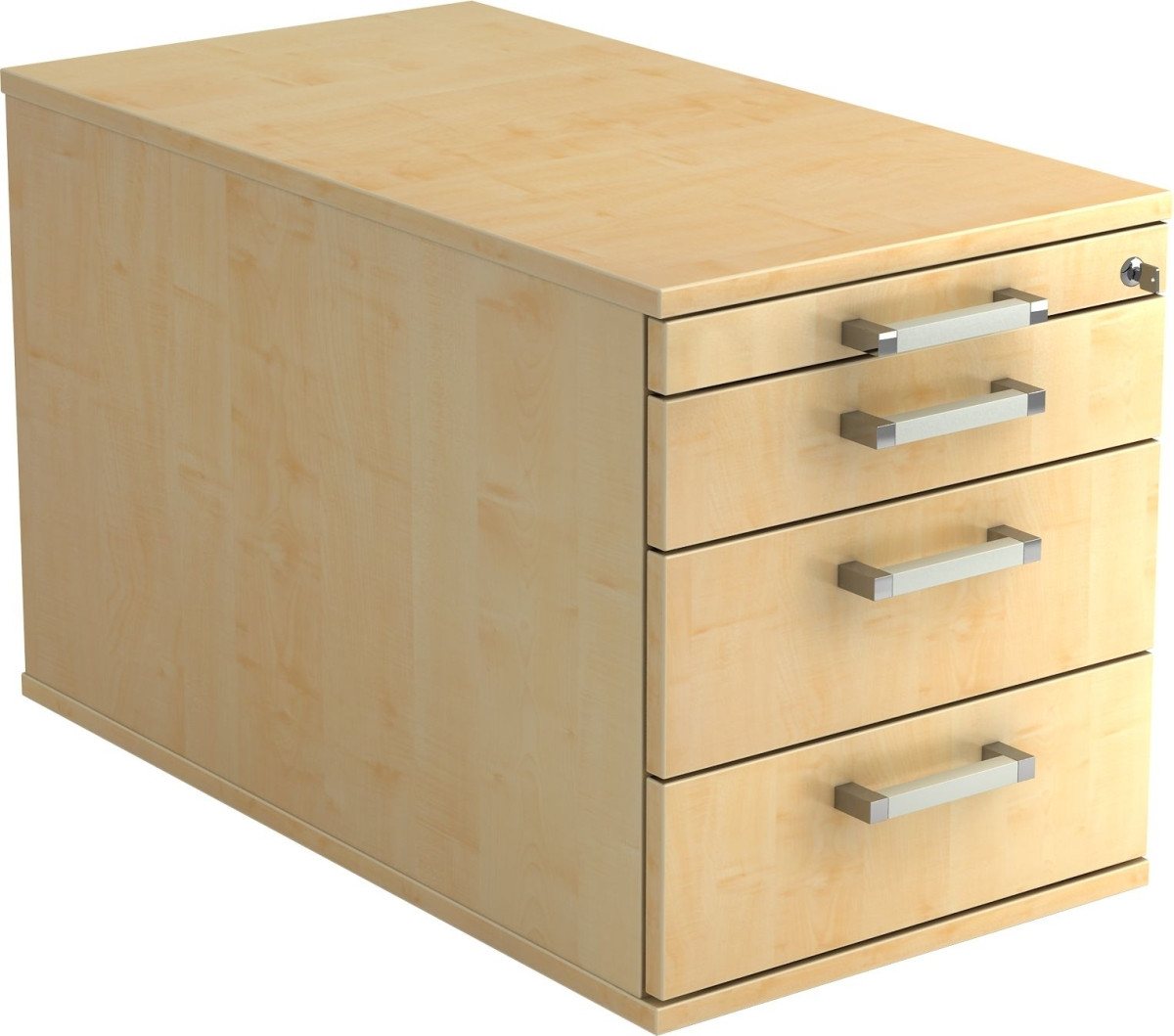 HAMMERBACHER Container Rollcontainer 80cm 3 Schub Schloss Chromgriff Ahorn HAMMERBACHER Container Rollcontainer 80cm 3 Schub Schloss Chromgriff Ahorn von HAMMERBACHER
