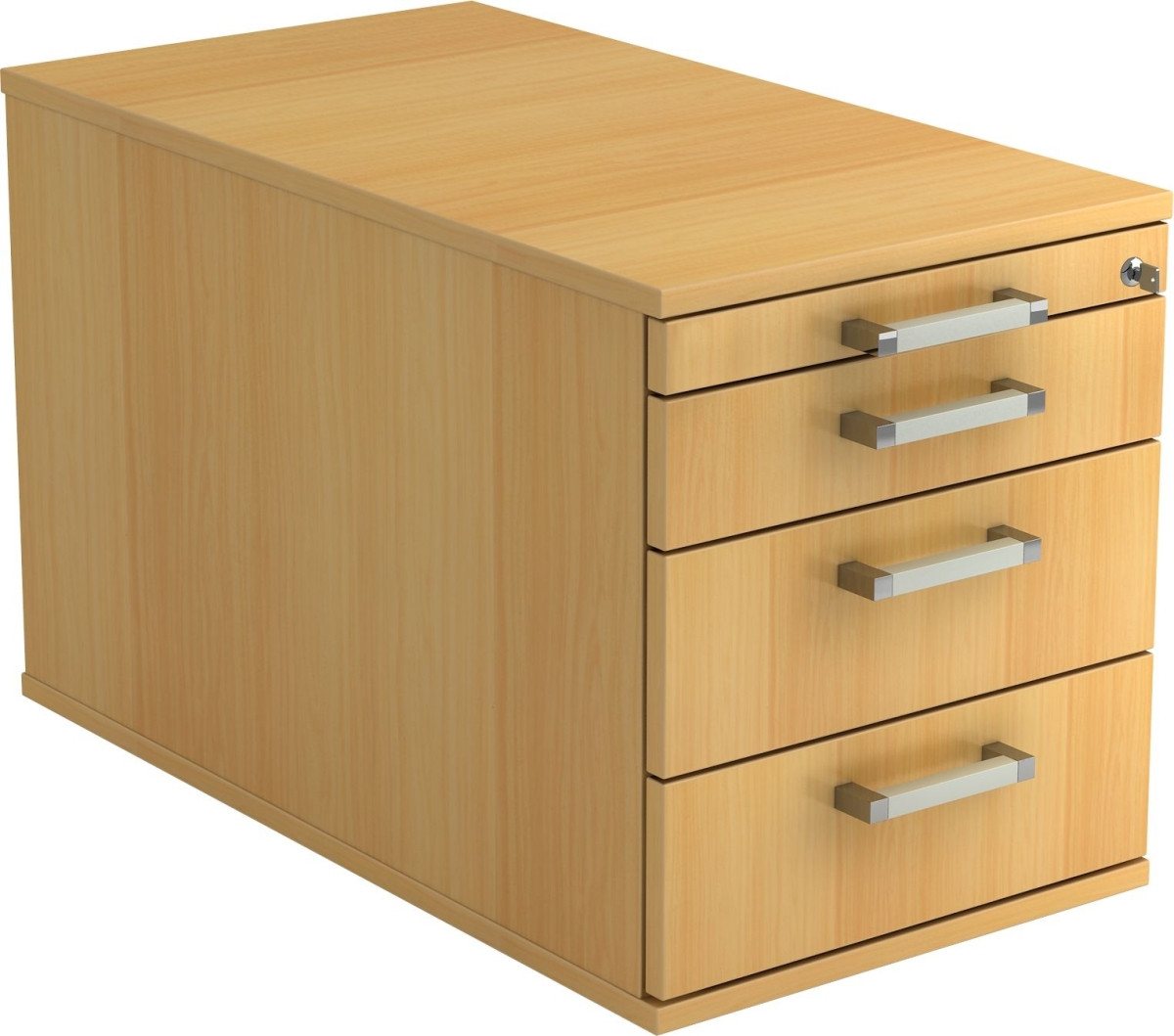 HAMMERBACHER Container Rollcontainer 80cm 3 Schub Schloss Chromgriff Buche HAMMERBACHER Container Rollcontainer 80cm 3 Schub Schloss Chromgriff Buche von HAMMERBACHER