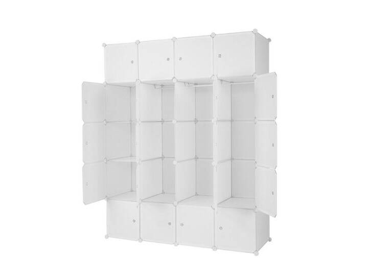 Coonoor Kleiderschrank Würfelregal Kleiderschrank frei zusammenstellbar tiefer Typ, 5 Ebenen, weiß Coonoor Kleiderschrank Würfelregal Kleiderschrank frei zusammenstellbar tiefer Typ, 5 Ebenen, weiß von OTTO