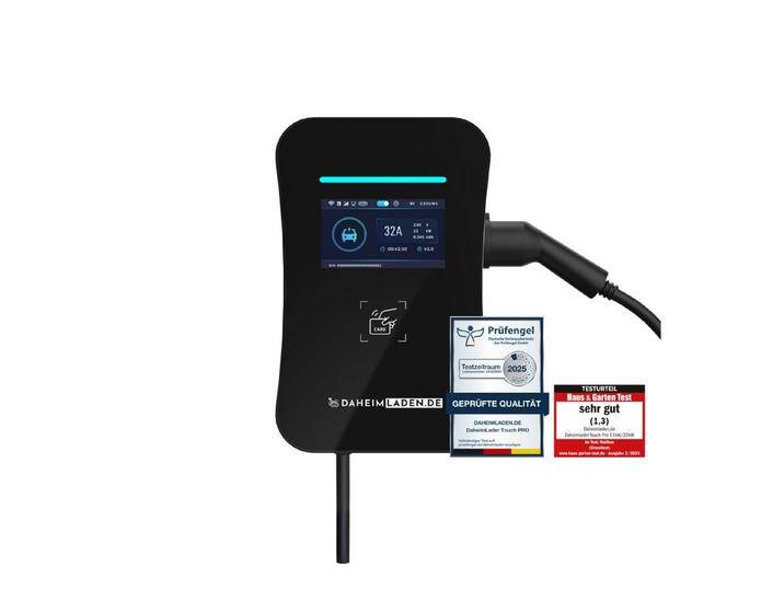 DAHEIM LADEN Elektroauto-Ladestation DaheimLader Touch PRO Wallbox, 11kW / 16A, 3-phasig, mit App, RFID, MID-Stromzähler, DockingStation von OTTO