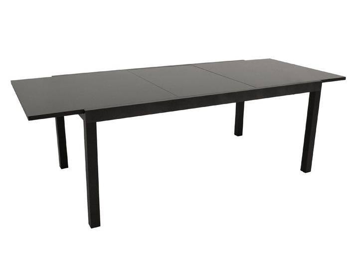 DEGAMO Gartentisch ELBA, ausziehbar 180/240x100cm, Alu + Glas anthrazit, grau DEGAMO Gartentisch ELBA, ausziehbar 180/240x100cm, Alu + Glas anthrazit, grau von OTTO