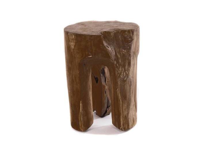 DESIGN DELIGHTS Hocker BAUMSTAMM HOCKER LOG , 41x29 cm (HxB), braun, Sitzhocker, braun von OTTO