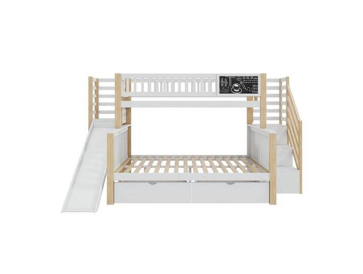 DOPWii Hausbett Kinderbett, Etagendoppelbett,multifunktionales Bettgestell mit Treppe,Aufbewahrungsschränken,Rutsche,kleiner Tafel DOPWii Hausbett Kinderbett, Etagendoppelbett,multifunktionales Bettgestell mit Treppe,Aufbewahrungsschränken,Rutsche,kleiner Tafel von OTTO