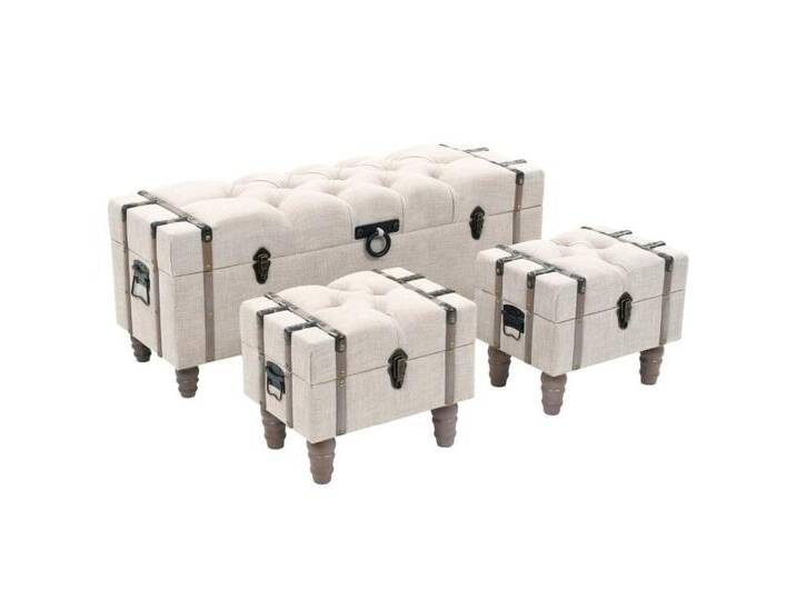 DOTMALL Aufbewahrungsbox Polsterbank mit Stauraum und Deckel, (1er Set, 3-St),112x37x45 cm von OTTO