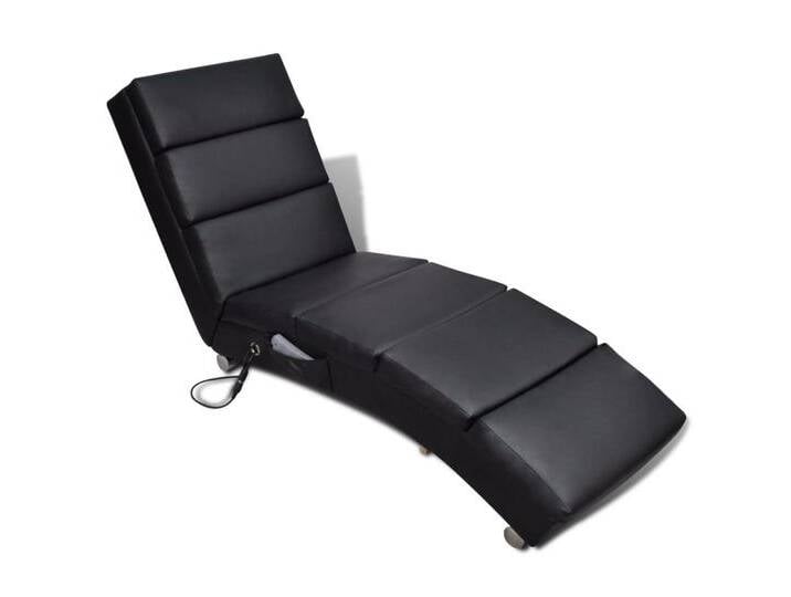 DOTMALL Massagesessel Massage-Chaiselongue Schwarz Kunstleder, schwarz DOTMALL Massagesessel Massage-Chaiselongue Schwarz Kunstleder, schwarz von OTTO