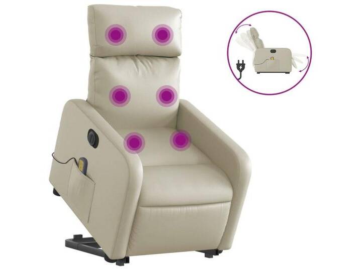 DOTMALL Massagesessel Massagesessel mit Aufstehhilfe Elektrisch Creme Kunstleder DOTMALL Massagesessel Massagesessel mit Aufstehhilfe Elektrisch Creme Kunstleder von OTTO
