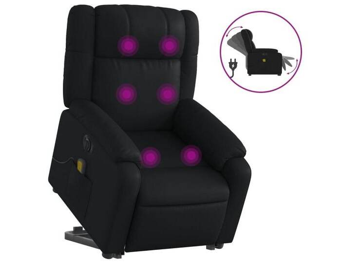 DOTMALL Massagesessel Massagesessel mit Aufstehhilfe Elektrisch Schwarz Kunstleder, schwarz DOTMALL Massagesessel Massagesessel mit Aufstehhilfe Elektrisch Schwarz Kunstleder, schwarz von OTTO