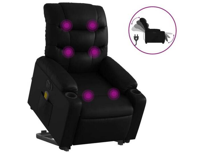 DOTMALL Massagesessel Massagesessel mit Aufstehhilfe Elektrisch Schwarz Kunstleder, schwarz DOTMALL Massagesessel Massagesessel mit Aufstehhilfe Elektrisch Schwarz Kunstleder, schwarz von OTTO