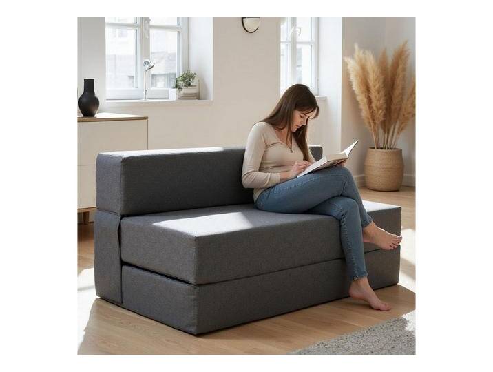 DYNMC you Gästebett 200cm Extra dick 20cm & bequem H3 - Schlafsessel mit Bettfunktion (Faltbare Schlafcouch & Gästematratze) Klappbares Sofa Bett - Standard Klappmatratze von OTTO