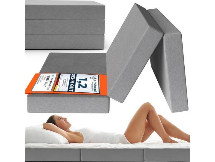 DYNMC you Klappmatratze Gästematratze Klappbar Mittel Hart H3, (TEST Sehr Gut, Gästebett Klappbar - Faltmatratze), Bodenmatratze Kinderzimmer von OTTO