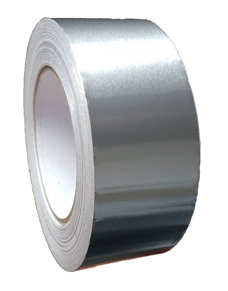 varivendo Dampfsperrklebeband Aluminium Klebeband 100 mm x 50 m (Rolle, 1-St., Aluminium Klebeband) Aluminiumklebeband Aluklebeband Aluminium-Klebeband von varivendo