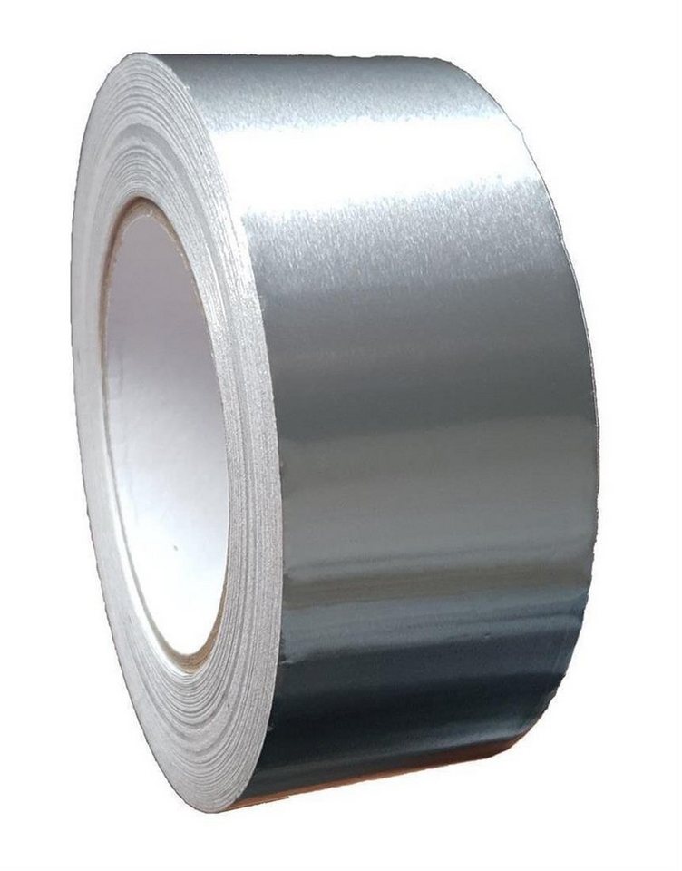 varivendo Dampfsperrklebeband Aluminium Klebeband 75 mm x 50 m (Rolle, 1-St., Aluminium Klebeband) Aluminiumklebeband Aluklebeband Aluminium-Klebeband von varivendo