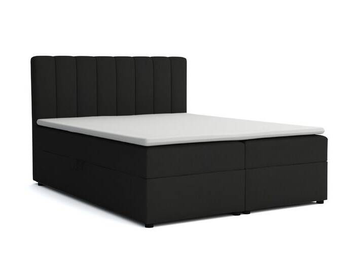 Deine Möbel 24 Boxspringbett RICK Polsterbett Boxbett Komplettbett Bonellfederkernmatratzen H3 (Taschenfederkernmatratzen 7 Zonen H4 optional Grau Hellgrau Schwarz Anthrazit Beige Samt Velour, 3-St., Polsterbett Ehebett Bett mit Topper und Bettkästen, Matratzen H3 / H4), mit Topper Bettkästen 120x200 140x200 160x200 180x200 200x200, schwarz Deine Möbel 24 Boxspringbett RICK Polsterbett Boxbett Komplettbett Bonellfederkernmatratzen H3 (Taschenfederkernmatratzen 7 Zonen H4 optional Grau Hellgrau Schwarz Anthrazit Beige Samt Velour, 3-St., Polsterbett Ehebett Bett mit Topper und Bettkästen, Matratzen H3 / H4), mit Topper Bettkästen 120x200 140x200 160x200 180x200 200x200, schwarz von OTTO
