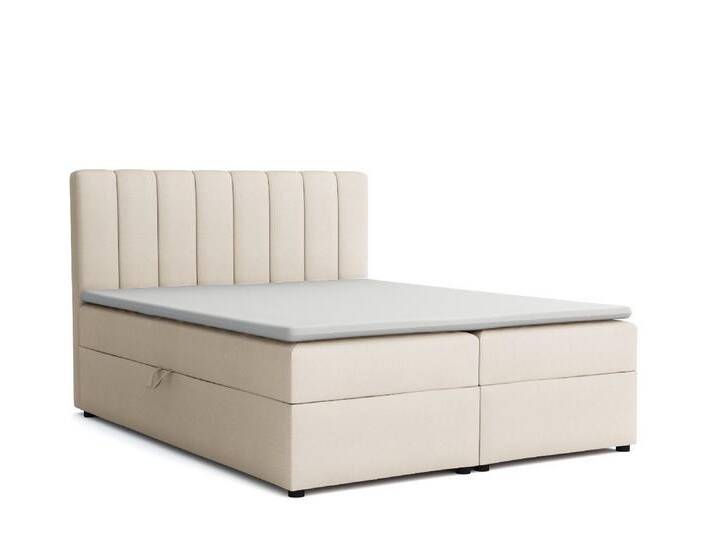 Deine Möbel 24 Boxspringbett RICK Polsterbett Boxbett Komplettbett Bonellfederkernmatratzen H3 (Taschenfederkernmatratzen 7 Zonen H4 optional Grau Hellgrau Schwarz Anthrazit Beige Samt Velour, 3-St., Polsterbett Ehebett Bett mit Topper und Bettkästen, Matratzen H3 / H4), mit Topper Bettkästen 120x200 140x200 160x200 180x200 200x200 von OTTO