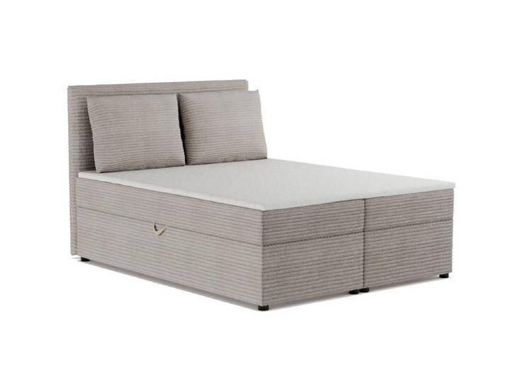 Deine Möbel 24 Boxspringbett TAMI Boxbett Polsterbett Komplettbett Bonellfederkernmatratzen H3 (Taschenfederkernmatratzen 7 Zonen H4 optional Grau Hellgrau Schwarz Anthrazit Beige Creme Velour, 3-St., Ehebett Bett mit Topper und Bettkästen, Matratzen H3 / H4), mit Topper, mit Bettkästen, 120x200 140x200 160x200 180x200 200x200, beige goldfarben Deine Möbel 24 Boxspringbett TAMI Boxbett Polsterbett Komplettbett Bonellfederkernmatratzen H3 (Taschenfederkernmatratzen 7 Zonen H4 optional Grau Hellgrau Schwarz Anthrazit Beige Creme Velour, 3-St., Ehebett Bett mit Topper und Bettkästen, Matratzen H3 / H4), mit Topper, mit Bettkästen, 120x200 140x200 160x200 180x200 200x200, beige goldfarben von OTTO