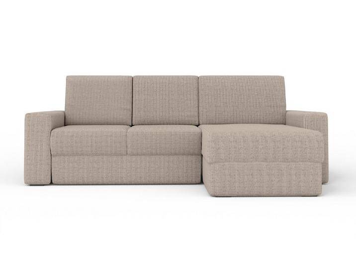 Deine Möbel 24 Wohnlandschaft TOCO Sofa-L Couch-L Ecksofa 240 cm breit, Set 1 Teile, mit Schlaffunktion und integriertem Bettkasten, beige von OTTO