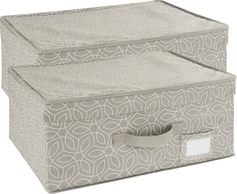Dekokissen Aufbewahrungsbox 2er-Pack, Blumen von OTTO