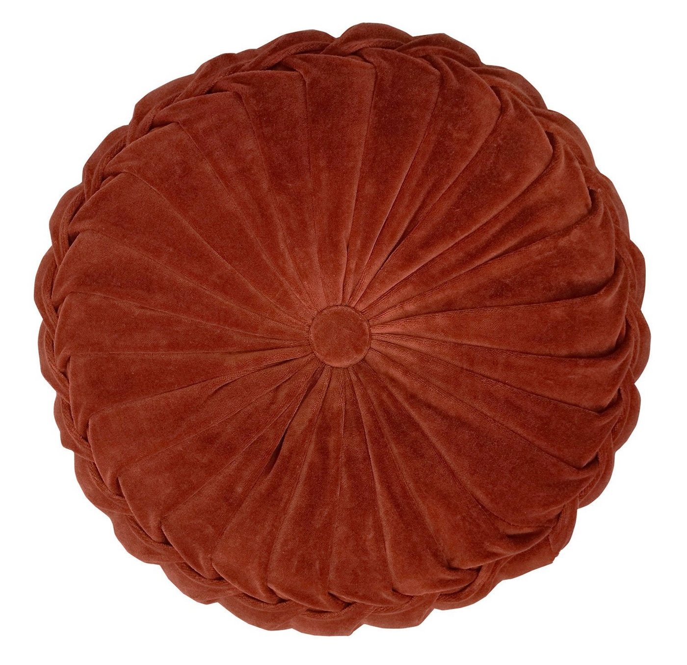 Dekokissen KANAN VELVET, Braun, Unifarben, Baumwolle, Ø 40 cm Dekokissen KANAN VELVET, Braun, Unifarben, Baumwolle, Ø 40 cm von OTTO