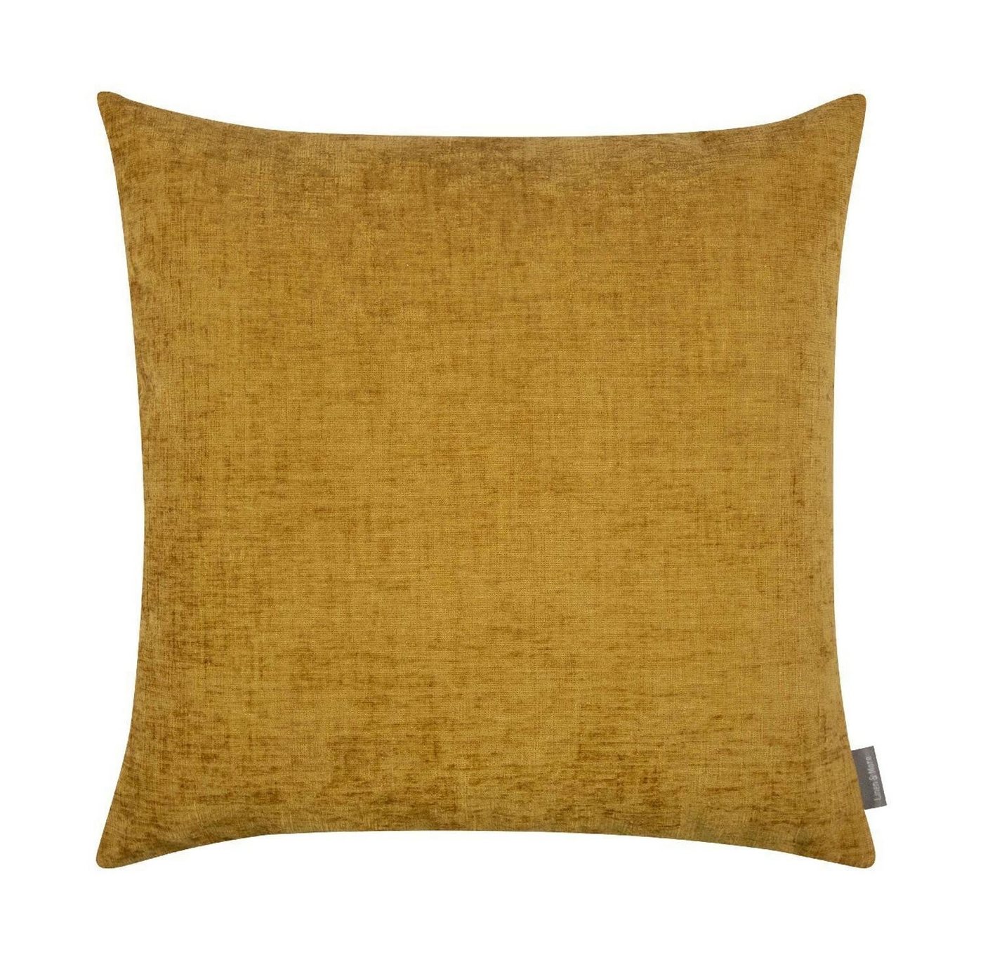 Dekokissen PRINCE VELVET, 45 x 45 cm, Honiggelb, Polyester, Kissenhülle mit Füllung, 1 Stück von OTTO