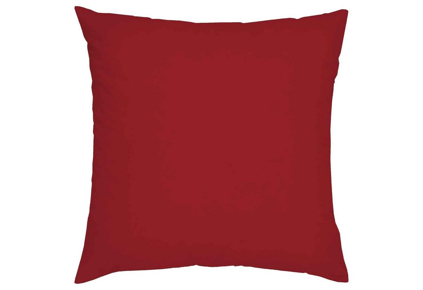 Dekokissen Satin-Kissenbezug ALBY, Rot, B 80 cm, L 80 cm von OTTO