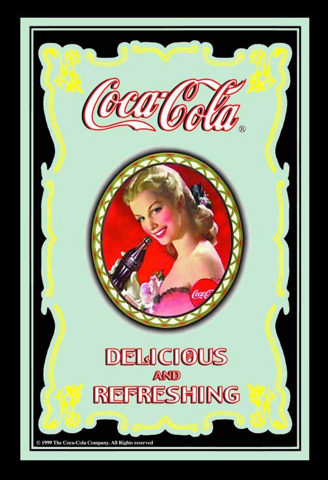Dekospiegel KS1 Coca Cola - Klassik - Bedruckter Spiegel von OTTO