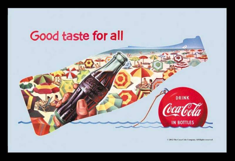 Dekospiegel KS181 Coca Cola - Summer - Bedruckter Spiegel Dekospiegel KS181 Coca Cola - Summer - Bedruckter Spiegel von OTTO